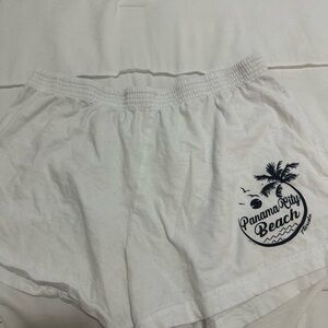 Panama City Beach Women's White Shorts